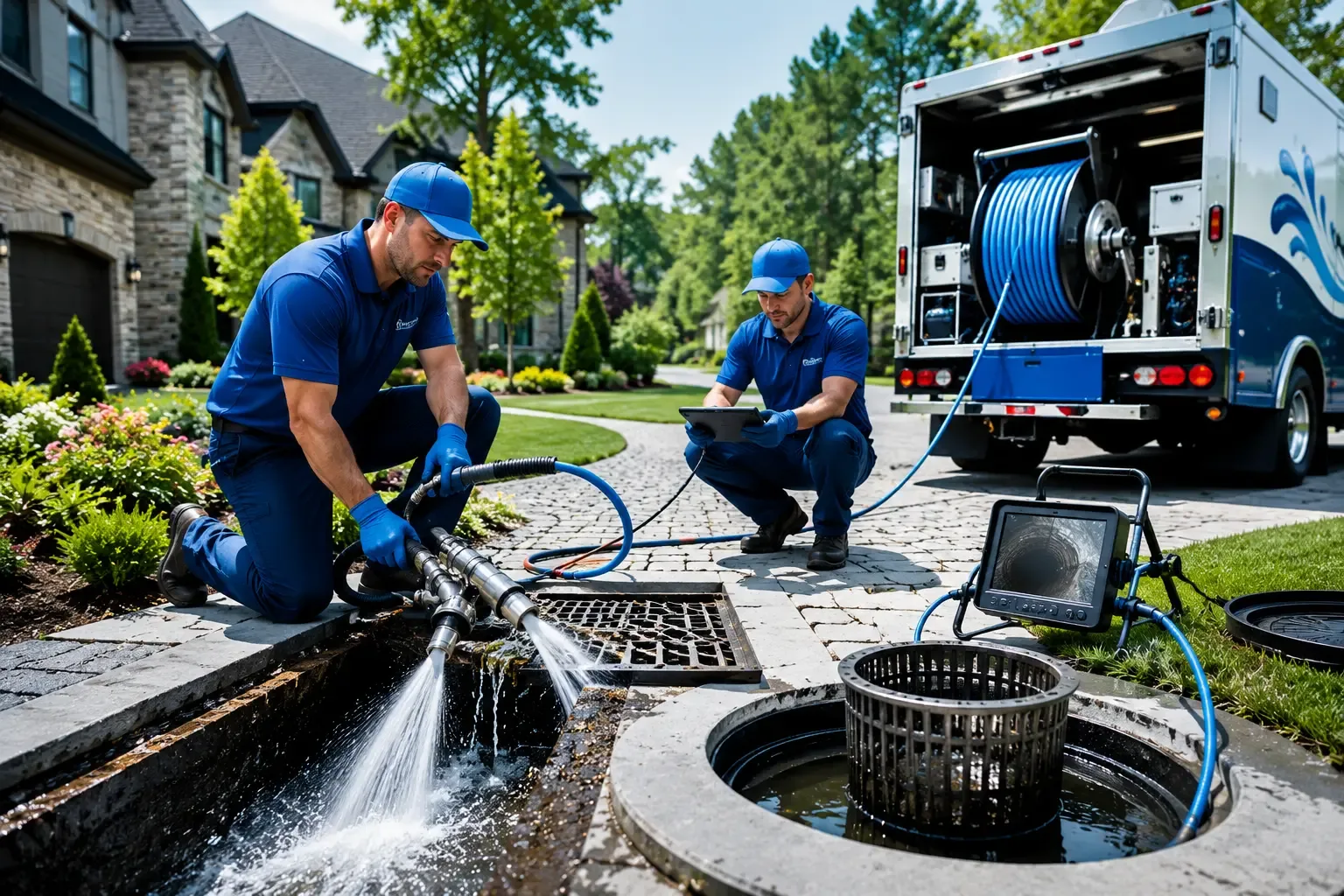 Local outdoor drain cleaning professionals in Glen Oaks, NY