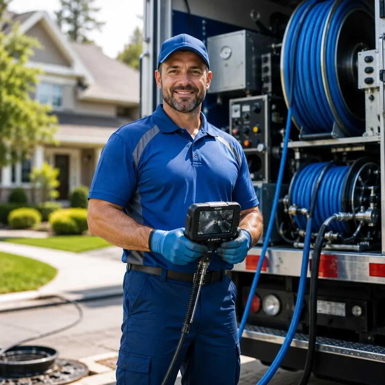 Local outdoor drain cleaning specialists in Glen Oaks, NY